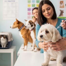 A importância da vacinação anual para cães e gatos